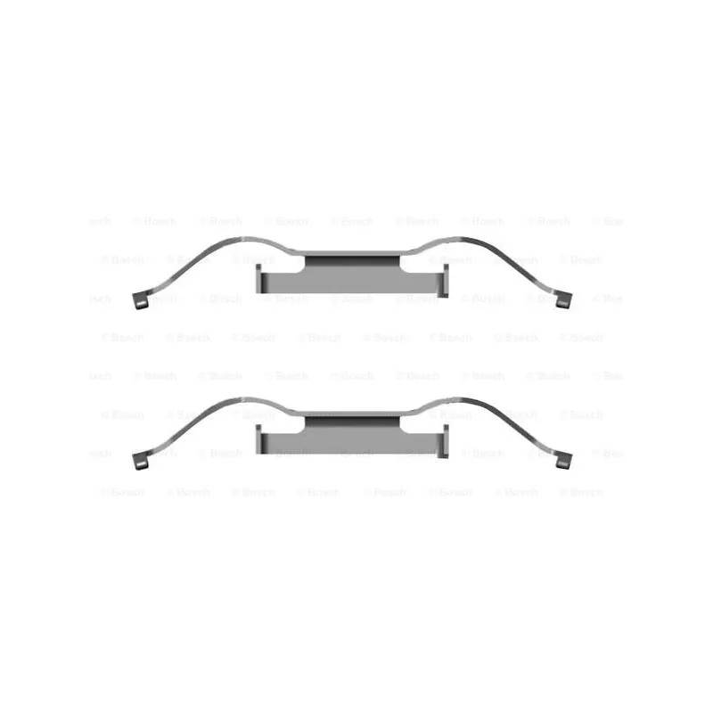 Kit d'accessoires, plaquette de frein à disque BOSCH 1 987 474 687