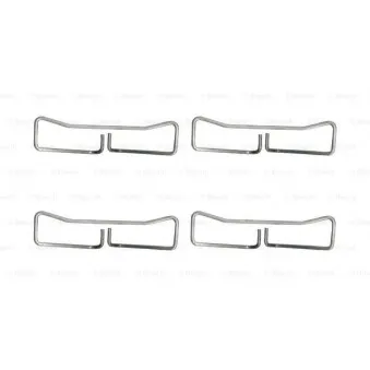 Kit d'accessoires, plaquette de frein à disque BOSCH 1 987 474 690