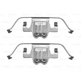 Kit d'accessoires, plaquette de frein à disque BOSCH 1 987 474 693