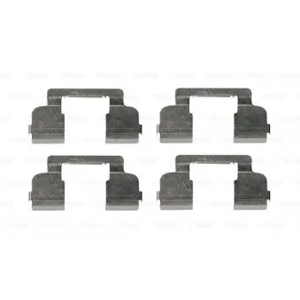 Kit d'accessoires, plaquette de frein à disque BOSCH 1 987 474 696