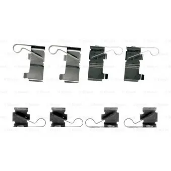 Kit d'accessoires, plaquette de frein à disque BOSCH 1 987 474 697