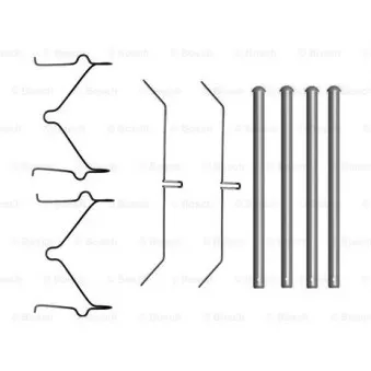Kit d'accessoires, plaquette de frein à disque BOSCH 1 987 474 698