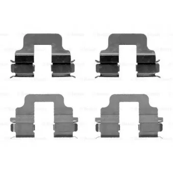 Kit d'accessoires, plaquette de frein à disque BOSCH 1 987 474 703