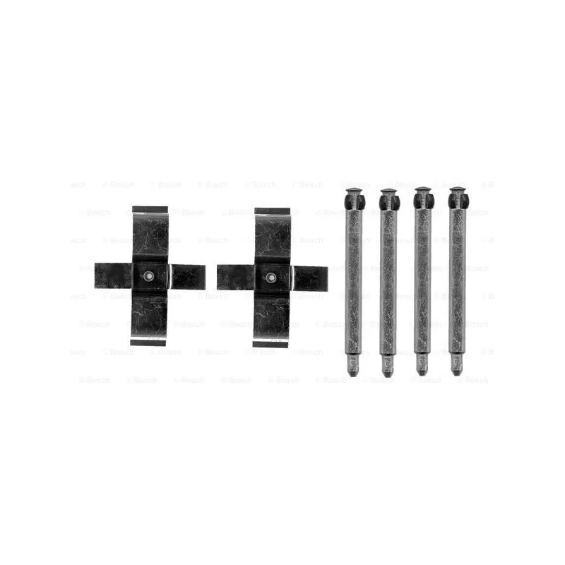 Kit d'accessoires, plaquette de frein à disque BOSCH 1 987 474 704