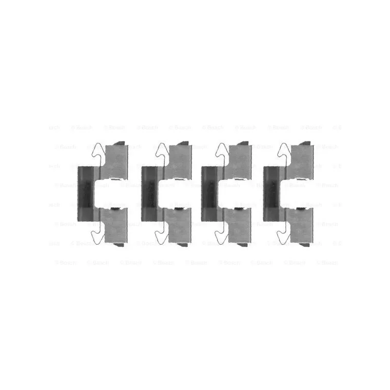Kit d'accessoires, plaquette de frein à disque BOSCH 1 987 474 705