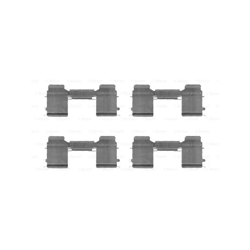 Kit d'accessoires, plaquette de frein à disque BOSCH 1 987 474 710
