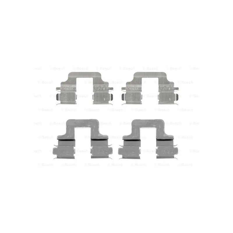 Kit d'accessoires, plaquette de frein à disque BOSCH 1 987 474 712