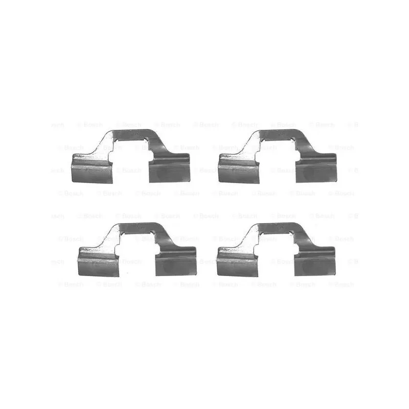 Kit d'accessoires, plaquette de frein à disque BOSCH 1 987 474 721
