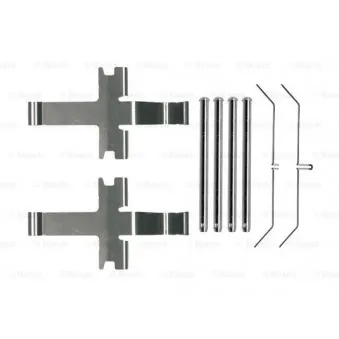 Kit d'accessoires, plaquette de frein à disque BOSCH 1 987 474 724
