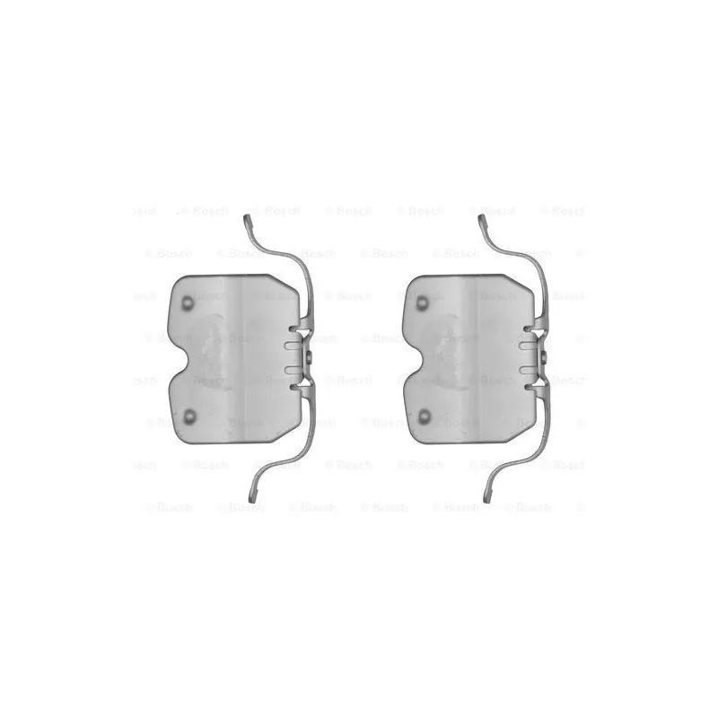 Kit d'accessoires, plaquette de frein à disque BOSCH 1 987 474 725