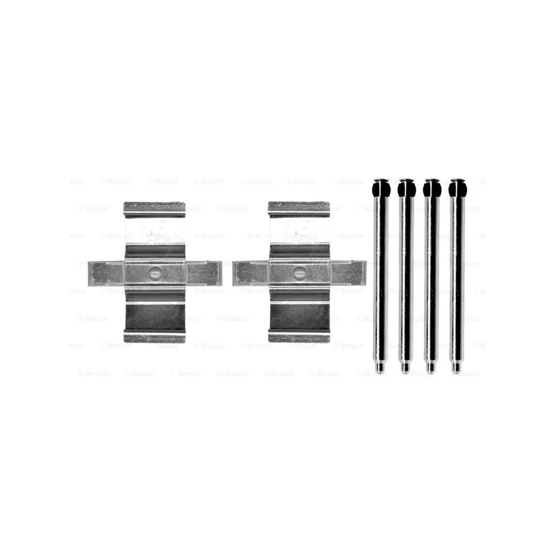 Kit d'accessoires, plaquette de frein à disque BOSCH 1 987 474 730