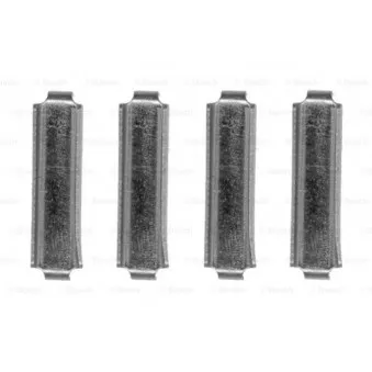 Kit d'accessoires, plaquette de frein à disque BOSCH 1 987 474 734