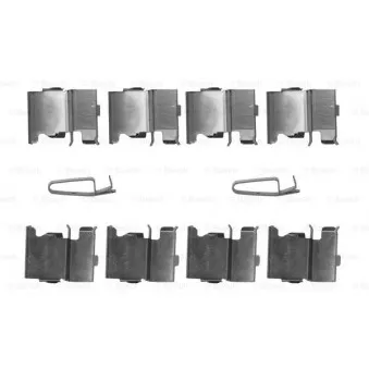 Kit d'accessoires, plaquette de frein à disque BOSCH 1 987 474 737