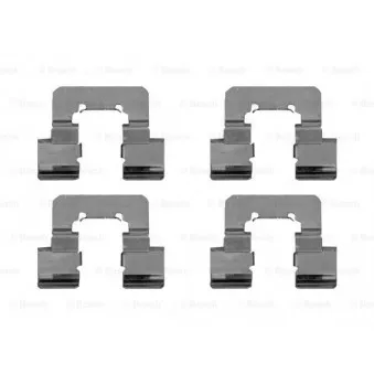 Kit d'accessoires, plaquette de frein à disque BOSCH 1 987 474 738