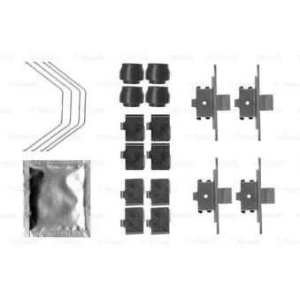 Kit d'accessoires, plaquette de frein à disque BOSCH 1 987 474 739