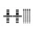 Kit d'accessoires, plaquette de frein à disque BOSCH 1 987 474 741 - Visuel 1