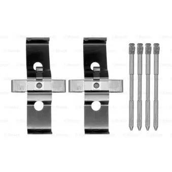 Kit d'accessoires, plaquette de frein à disque BOSCH 1 987 474 742