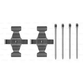 Kit d'accessoires, plaquette de frein à disque BOSCH 1 987 474 743