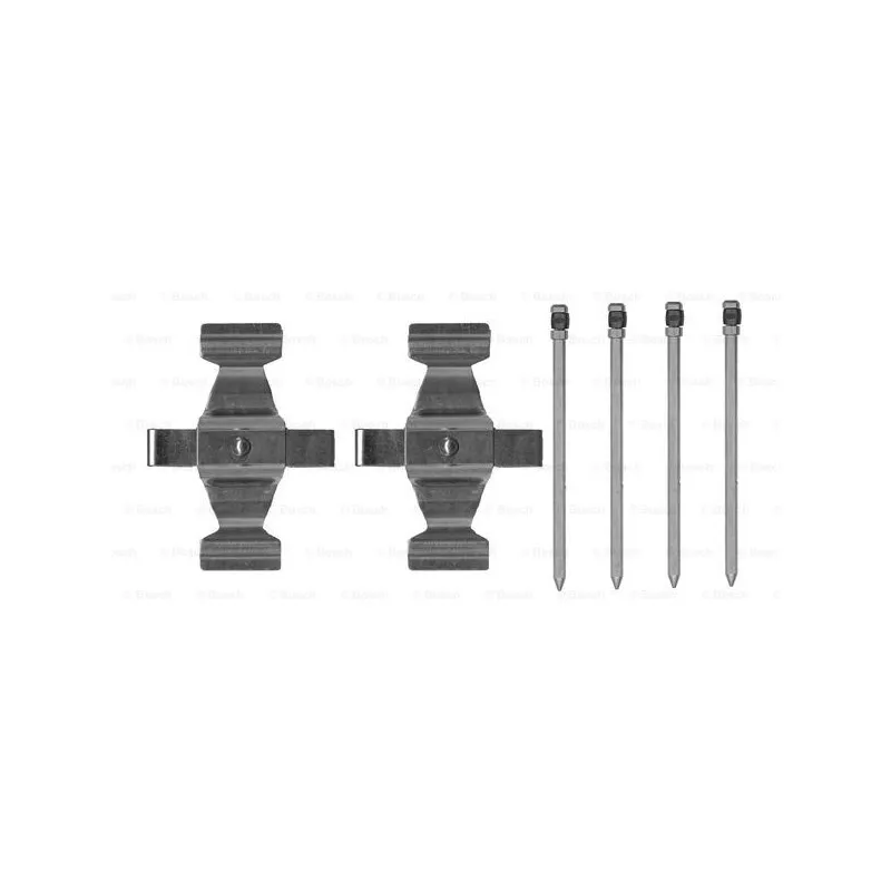 Kit d'accessoires, plaquette de frein à disque BOSCH 1 987 474 743