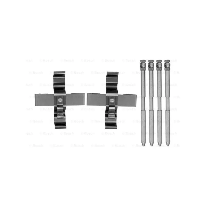 Kit d'accessoires, plaquette de frein à disque BOSCH 1 987 474 744