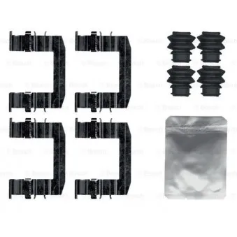 Kit d'accessoires, plaquette de frein à disque BOSCH 1 987 474 753