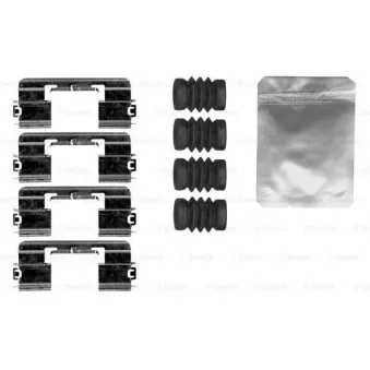 Kit d'accessoires, plaquette de frein à disque BOSCH 1 987 474 754