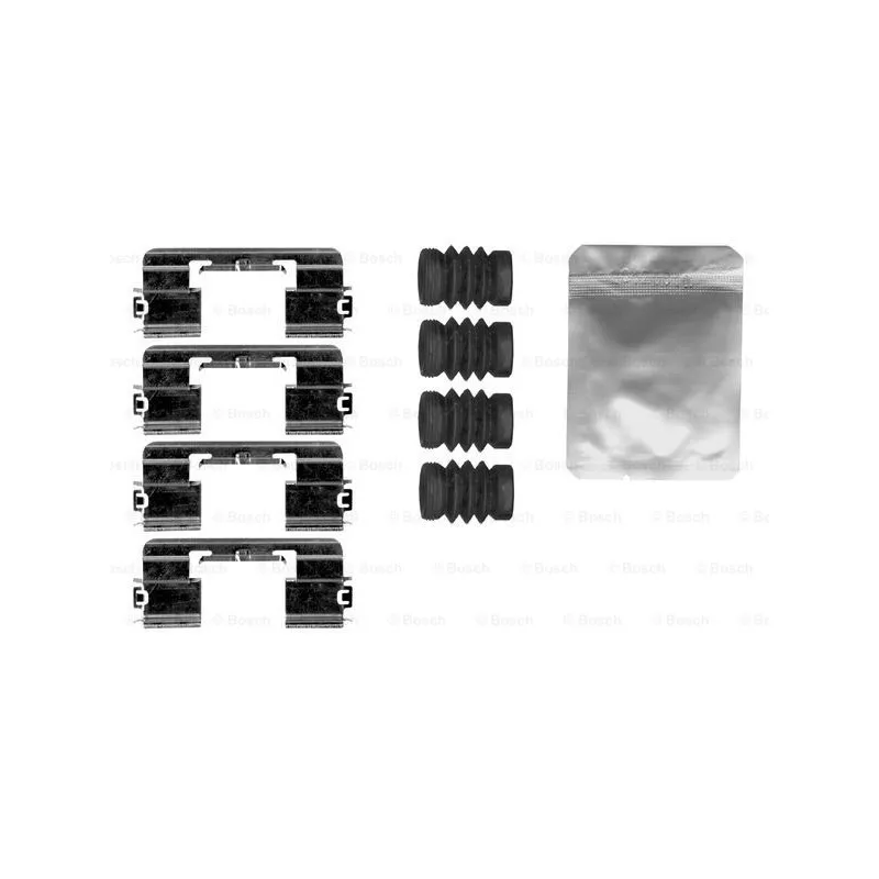 Kit d'accessoires, plaquette de frein à disque BOSCH 1 987 474 754