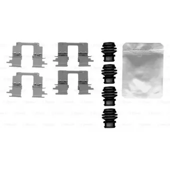 Kit d'accessoires, plaquette de frein à disque BOSCH 1 987 474 766
