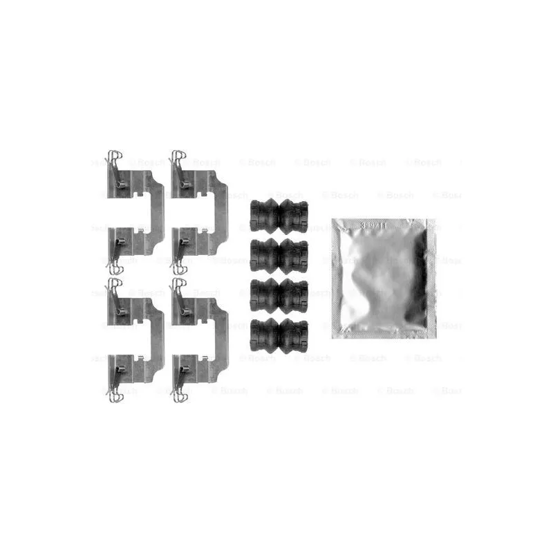 Kit d'accessoires, plaquette de frein à disque BOSCH 1 987 474 768