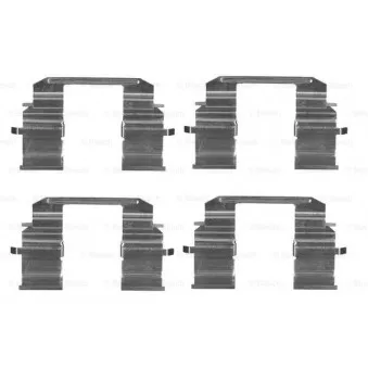 Kit d'accessoires, plaquette de frein à disque BOSCH 1 987 474 769