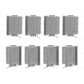 Kit d'accessoires, plaquette de frein à disque BOSCH 1 987 474 771
