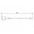 Contact d'avertissement, usure des plaquettes de frein BOSCH 1 987 474 903 - Visuel 1