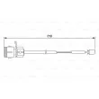 Contact d'avertissement, usure des plaquettes de frein BOSCH 1 987 474 938 - Visuel 1