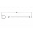Contact d'avertissement, usure des plaquettes de frein BOSCH 1 987 474 951 - Visuel 1