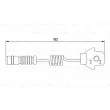 Contact d'avertissement, usure des plaquettes de frein BOSCH 1 987 474 963 - Visuel 1