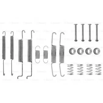 Kit d'accessoires, mâchoire de frein BOSCH 1 987 475 004