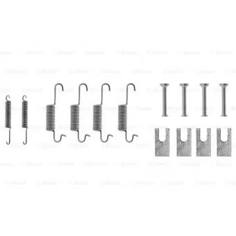 Kit d'accessoires, mâchoire de frein BOSCH 1 987 475 008