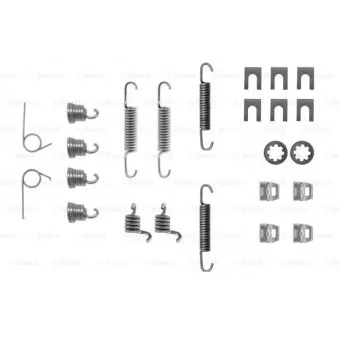 Kit d'accessoires, mâchoire de frein BOSCH 1 987 475 053