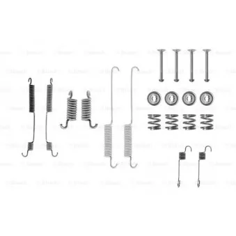 Kit d'accessoires, mâchoire de frein BOSCH 1 987 475 072