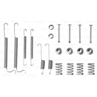 Kit d'accessoires, mâchoire de frein BOSCH 1 987 475 082