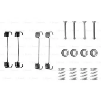 Kit d'accessoires, mâchoires de frein de stationnement BOSCH 1 987 475 087