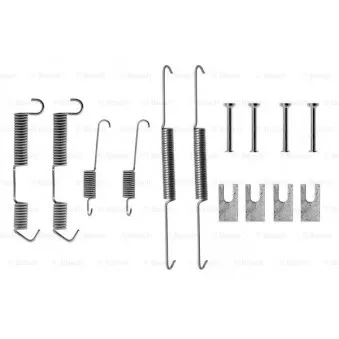 Kit d'accessoires, mâchoire de frein BOSCH 1 987 475 091