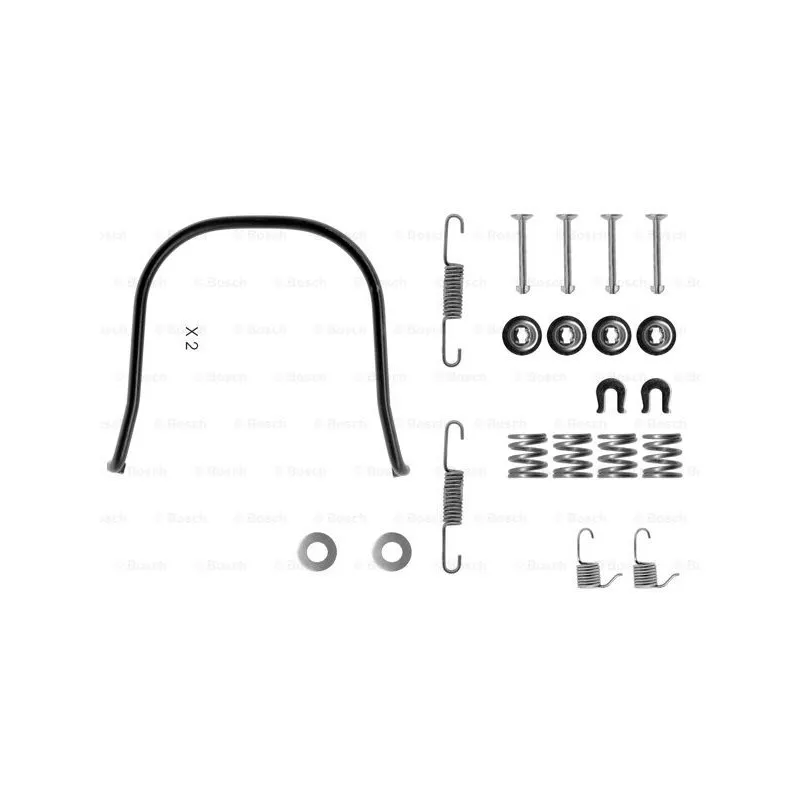 Kit d'accessoires, mâchoire de frein BOSCH 1 987 475 095