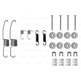 Kit d'accessoires, mâchoire de frein BOSCH 1 987 475 106