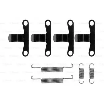 Kit d'accessoires, mâchoires de frein de stationnement BOSCH 1 987 475 109