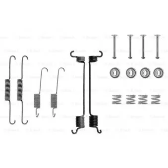 Kit d'accessoires, mâchoire de frein BOSCH 1 987 475 124