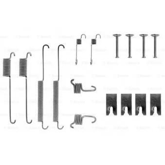 Kit d'accessoires, mâchoire de frein BOSCH 1 987 475 126