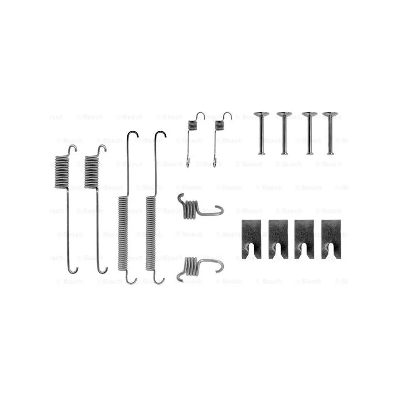 Kit d'accessoires, mâchoire de frein BOSCH 1 987 475 126
