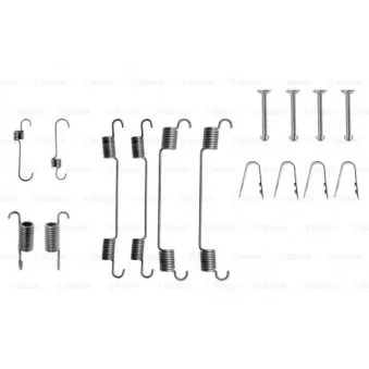 Kit d'accessoires, mâchoire de frein BOSCH 1 987 475 130