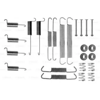 Kit d'accessoires, mâchoire de frein BOSCH 1 987 475 133